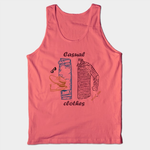 Casual Clothes Tank Top by BleizerShtorn